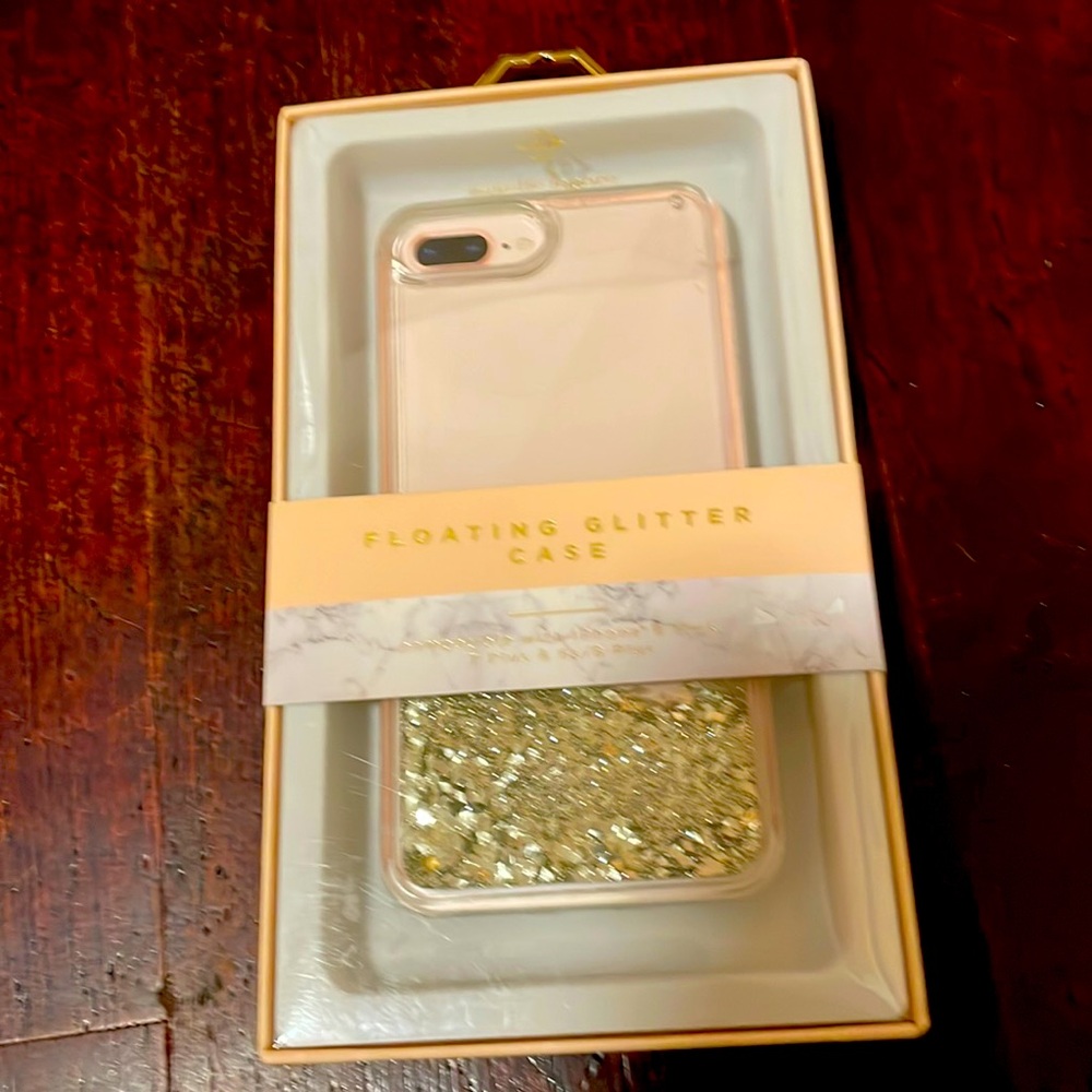 Nanette Lepore glitter iPhone case